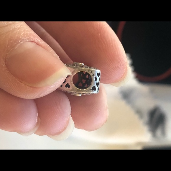 Pandora authentic 100%, pave heart shape - Picture 2 of 4